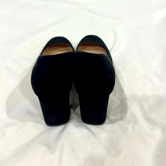 Kelly and Katie black suede chunk hill size - Picture 8 of 12